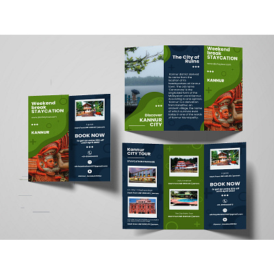 Kannur Traveling 3 fold brochure