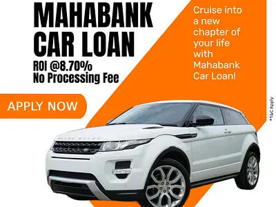 Car loan poster