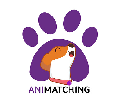 Animatching logo animal logo animation baby logo branding cute animal cute logo design dog icon dog logo graphic design illustration logo logodesign mascot logo mobile motion graphics pet logo pet shop logo simple logo ui