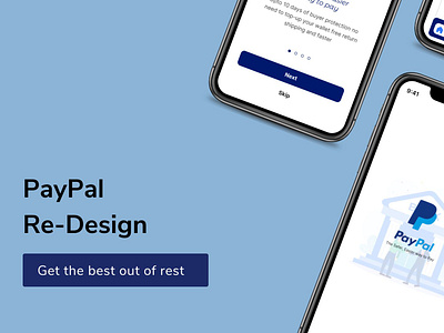 PayPal Redesign app branding dailyui design graphic design illustration logo ui ux vector