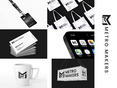 Metro Makers Logo Design – Crafting a Bold New Identity branding graphic design identitydesign illustration innovation logo logodesign logos metromakers motion graphics vector visualidentity