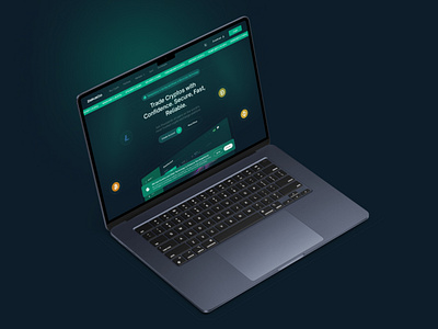 Crypto Website Darkmode crypto crypto web dailyui darkmode designinspiration responsive web trade web trading ui uiux uiuxdesign website