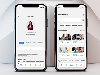 DailyConnect Your Essential Services Hub animation app appdesign crypto designing ecommerce products prototype saas seo services ui userexperience userinterface ux webdesign