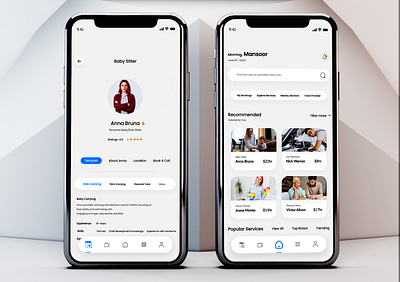 DailyConnect Your Essential Services Hub animation app appdesign crypto designing ecommerce products prototype saas seo services ui userexperience userinterface ux webdesign