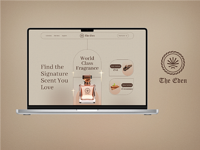 Elegant Perfume Brand Web UI adobe adobe illustrator clean clean ui design creative ui design figma luxury design luxury ui design minimalistic minimalistic ui modern ui perfume perfume store photoshop ui ui design ui.ux ux web web ui