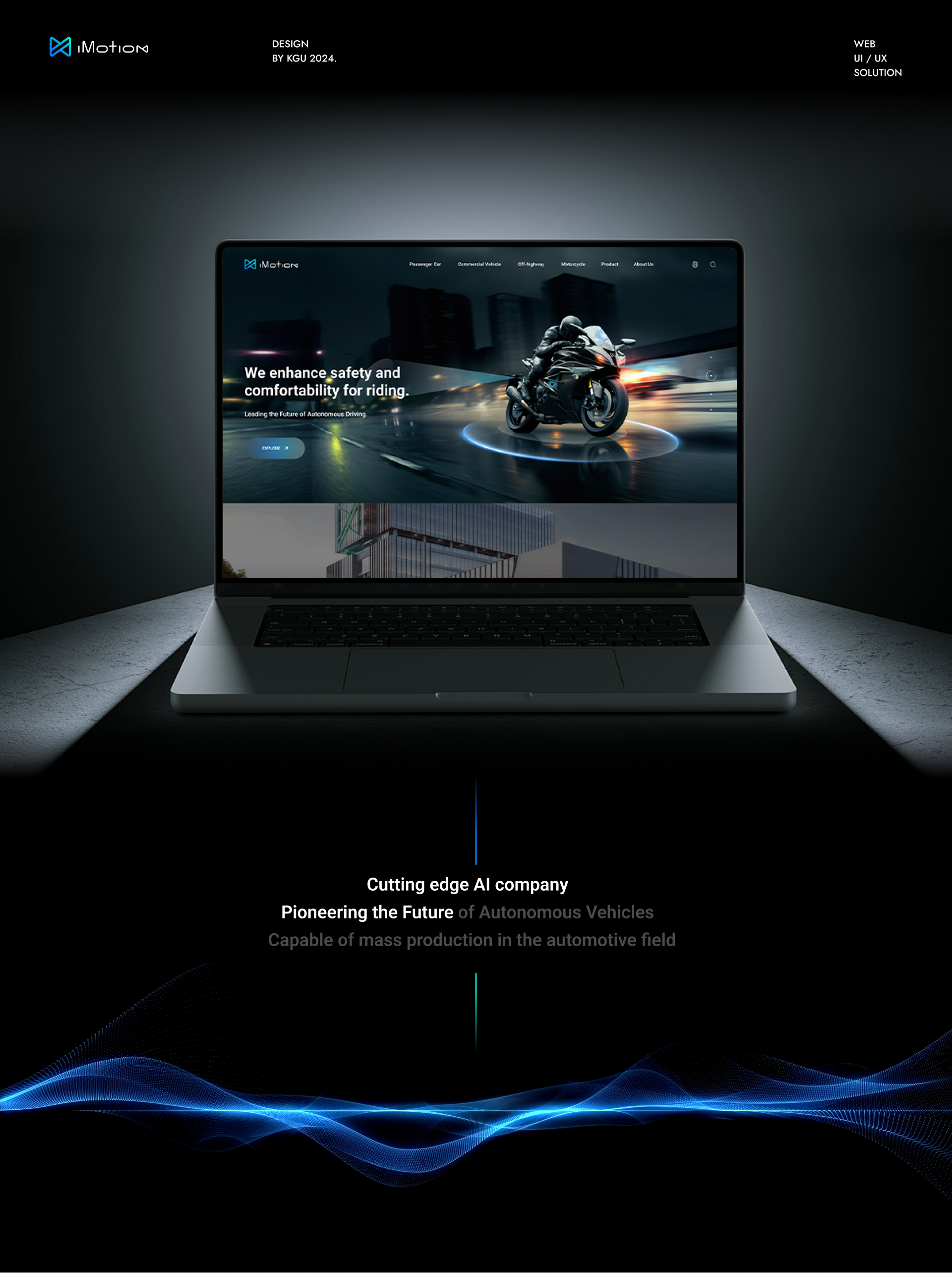 iMotion 3d animation branding graphic design logo motion graphics ui