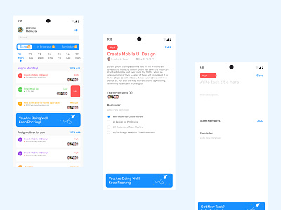 do to task app design do mobile reminder task to ui ux