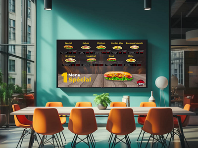 Digital Menu Design animated animation brand branding design digital digital art digital menu food graphic design identity branding menu menu design minimal modern motion motion design motion graphic restaurant