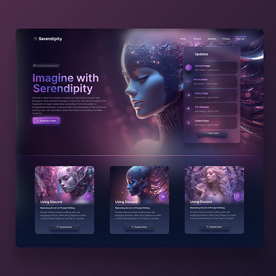 Modern Landing Page {Style Guide} [Glassmorphism] crypto currency dark design figma glasomorphisom graphic design hot itsolution modern nft style guide technology tranding ui