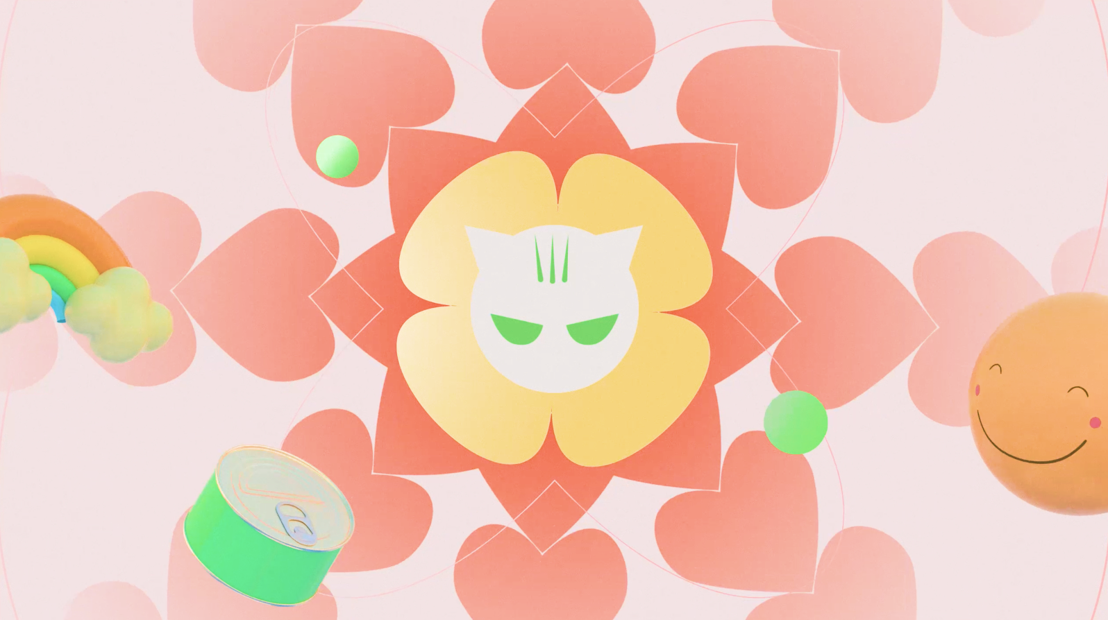 Kitten NFT 3d animation branding cat design fun graphic design illustrate illustration lovely website