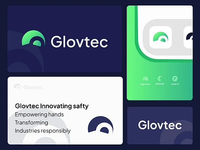 Glovtec - Logo Design abstract logo brand identity branding clean logo crypto design g g letter global logo logo design logo type mark minimalist modern logo monogram tech ui visual mark