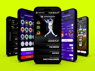 [redacted] MLB Game ios product design ui ux