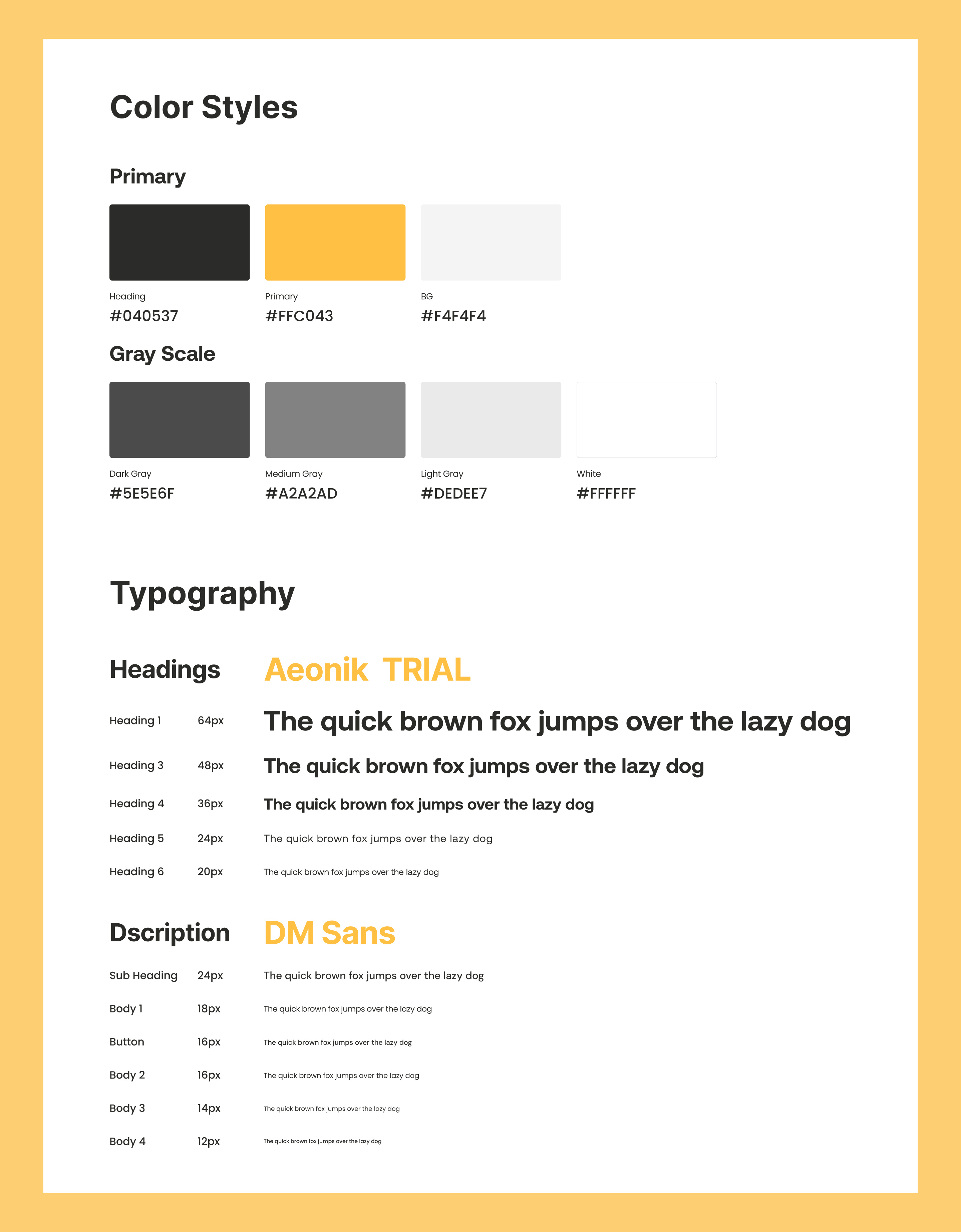 Example of Web Application Development