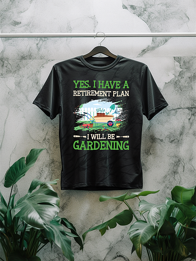 Awesome Gardening Lover T-shirt Design gardening lover gardening t shirt design graphic design print design t shirt design