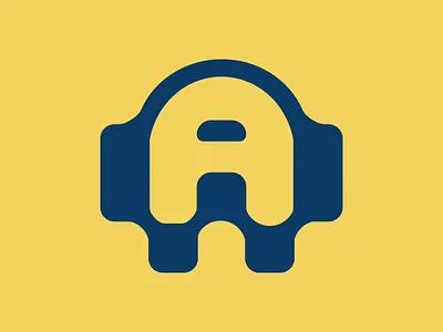 A Letter Logo design