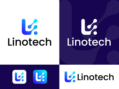 Technology Company Logo ai artificial intelligence branding company logo creative logo fintech icon l tech logo letter logo logo design modern logo software startup logo symbol tech tech company technology technology company logo technology logo