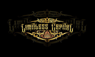 LIMITLESS CAPITAL - CUSTOM LOGO blackletter calligraphy commissionart procreate customlogo lettering logodesigner logomaker premiumlogo