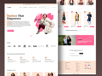 Fashion Landing Page animation app design branding fashion figma figma design graphic design hero section illustration sketch ui wireframe