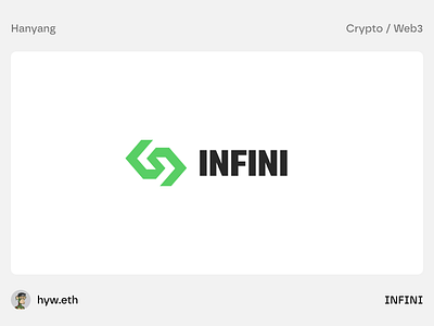 INFINI Card - Crypto Financial Platform - Brand Logo 3d animation bitcoin blockchain brand branding btc crypto design financial graphic design icon logo minimal minimalist motion graphics ui web web3