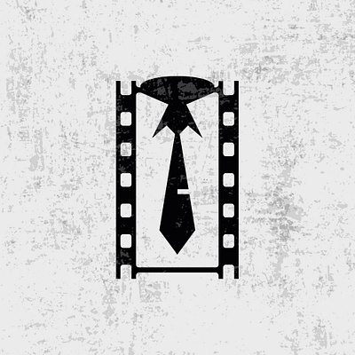 Suit Films Logo brand company design films filmtape identity logo logo design logotype movie movies logo production suit template tie