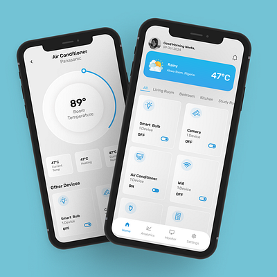 Smart Home App ui