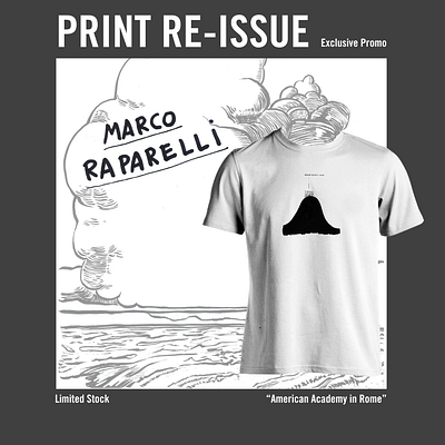 Instagram Promo for T-Shirt Sale by American Academy in Rome design graphic design illustration