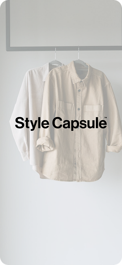 Style Capsule: Where Fashion Meets Community 3d branding graphic design logo ui