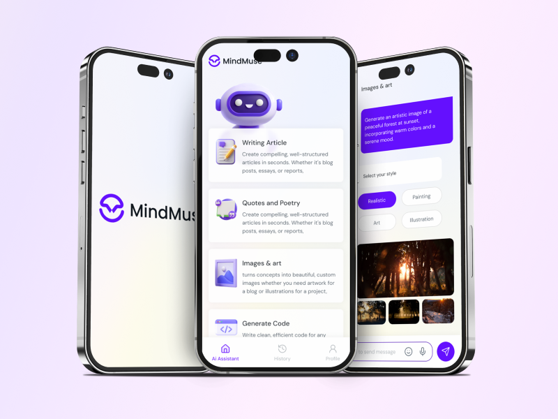 Example of Professional Mobile UI/UX Design Service