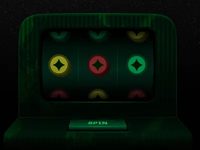 Slot Machine Game UI coin design game minimal ui