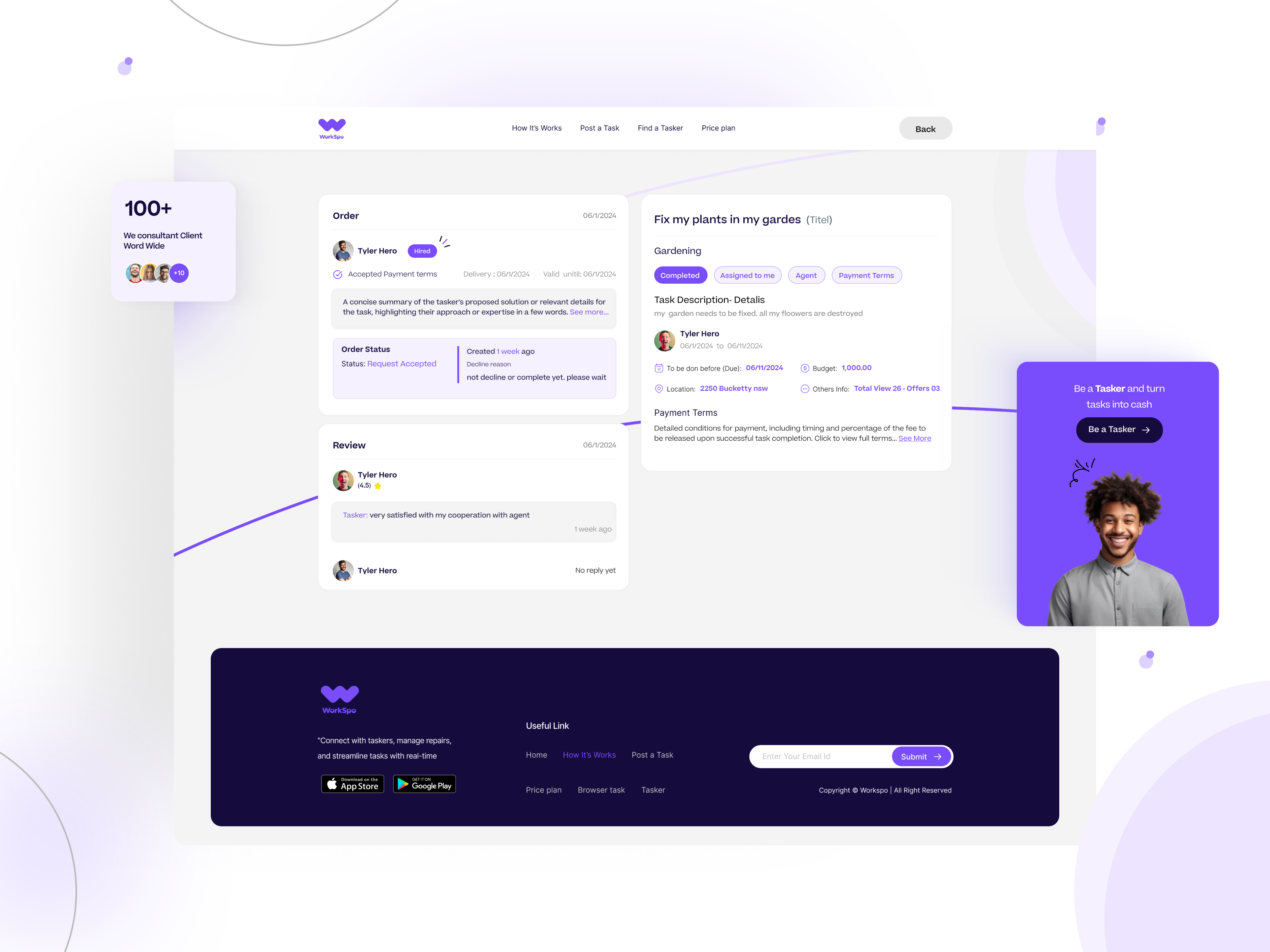 Example of Modern Website UI UX Design In Figma