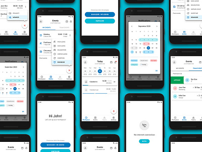 SimpleTime Mobile App mobile app ui ux