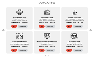 online course 6 course design educational website design figma design learning platform online school responsive design ui user experience ux web design