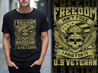 VETERAN T-SHIRT DESIGN americanpatriot army customtshirtdesign fashion graphic design illustration militaryapparel militaryfamily militarymerch neverforgotten proudveteran saluteourheroes soldier supportourtroops usaapparel usmilitary veteranlife veteranpride veteransupport veterantshirtdesign