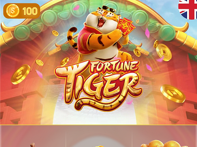 Fortune Tiger- concept and art design for a slot game 3d animation branding game graphic design motion graphics ui