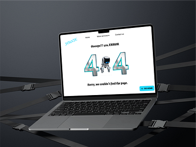 404 error page app design graphic design illustration logo typography ui ux