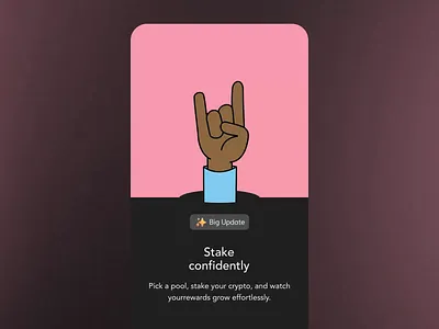 TonPools Core Value #3: Trust branding crypto defi design graphic design icon illustration invest investment logo mobile stake token trust ui ux vector