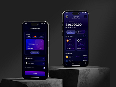 Crypto Currency Mobile App Design android app design app designer bank app design banking app design branding crypto app design crypto currency mobile app design finance app design ios design mobile app design mobile banking app design motion graphics product design ui design ui ux design ux design