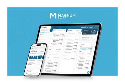 Manum Bank branding ui