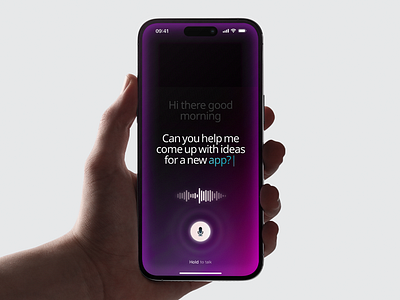 Magent-AI Chat Assistant App ai artificial intelligence assistant branding chat digital gradient instant intelegent landing mockup page ui ux vibrant voice