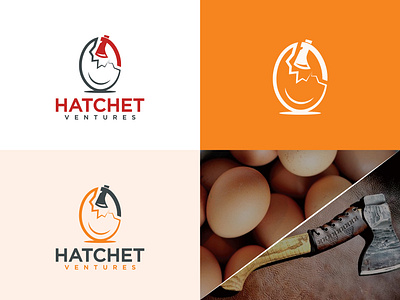 Hatchet egg logo axe background battle best egg hatching branding business combination company design egg egg hatchet logo hatchet egg logo icon illustration logo design logo idea vector war website