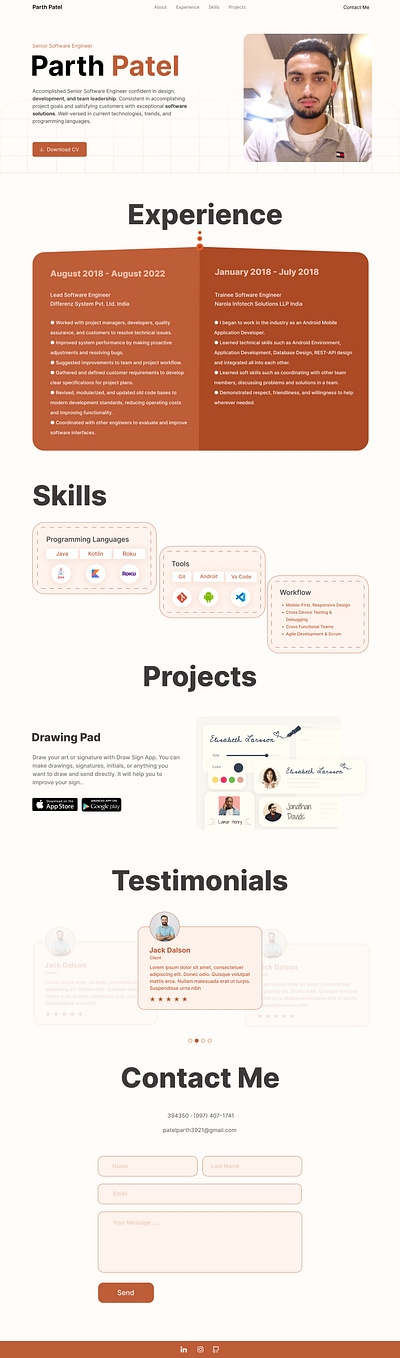 Impromote Portfolio | Dev Promote | Client 2 dev promote figma figma design portfolio portfolio design uidesign uiux web desing web portfolio web uiux