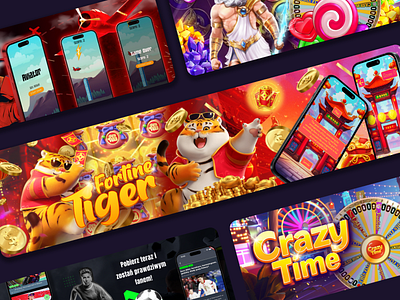 Banners for app stores appgraphics appmarketing apppromotion appstorebanner appstoregraphics bannerdesign casinodesign digitaldesign figmaart figmadesign gamepromotion gamingbanner graphic design illustratordesign onlinegaming photoshopart playstorebanner ui uiuxdesign visualdesign