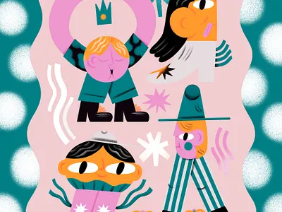 Characters character design graphic design illustration