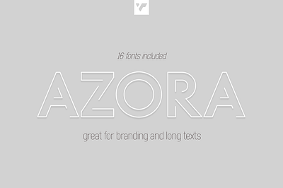 Azora typeface for branding and text. Free Font advanced brand creative design enchance font improve innovation international lettering logo modern sans serif typography unique