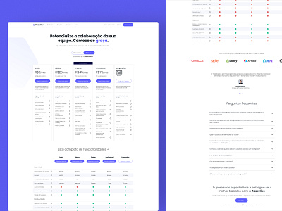 Task manager SaaS - Pricing page design design landing page pricing page task app task manager app ui ux web design