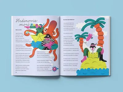 Bublina kids magazine character design design editorial graphic design illustration kids illustration