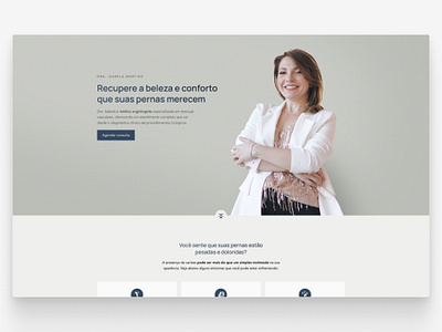 Angiologist doctor - landing page design angiologist doctor landing page ui ux web design