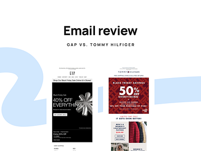 Email review Gap vs. Tommy Hilfiger design email email builder email campaign email design email marketing email newsletter email review email templates email tips html email newsletter stripo email ui ux web design