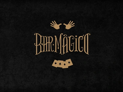 Bar Mágico | Branding branding lettering magic redesign