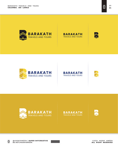 Barakath - Responsive Logo branding design designer graphic design graphic designer logo logo designer minimal minimal badge logo minimalistic responsive badge logo responsive logo